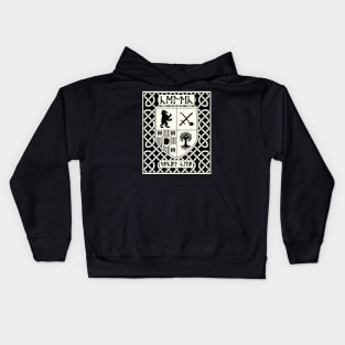 Saxon inspired Heraldry Kids Hoodie